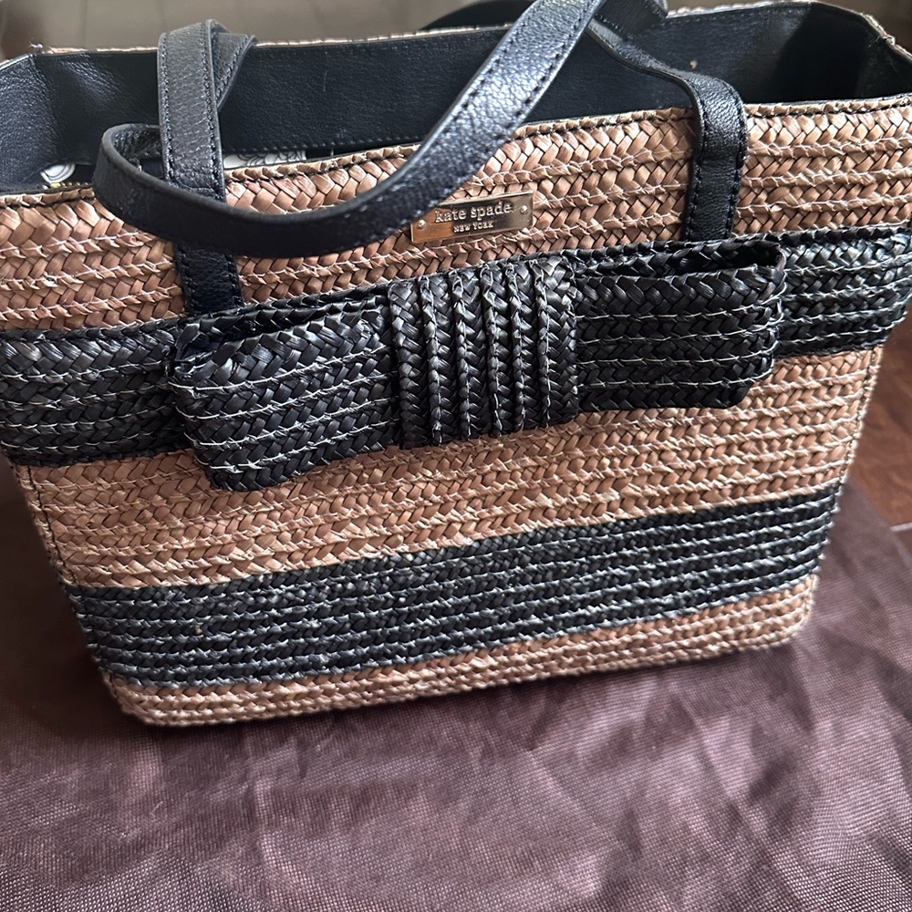 Kate Spade Woven Striped Bag